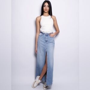 ICON DENIM MAXI SKIRT LARA